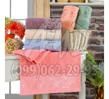 Махрові рушники AYD COTTON "Елегантність" банні 70x140 (набір 6 шт.)