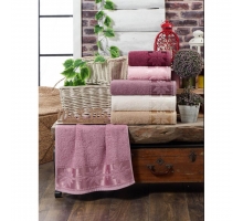 Махрові рушники AYD LUXURY COTTON "Полярис" банні 70x140 (набір 6 шт.)